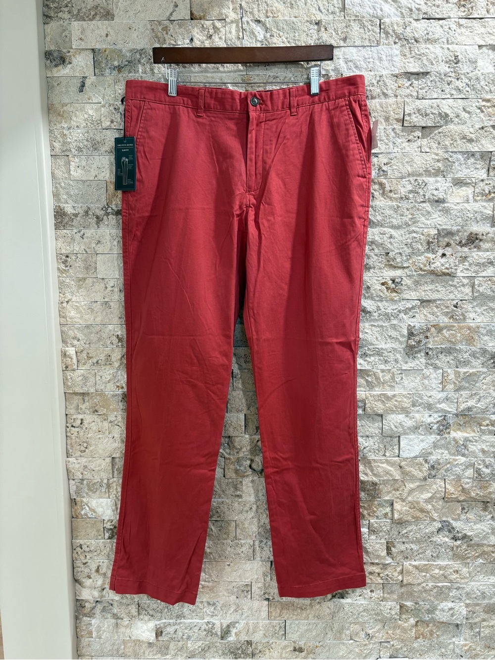 New Saks Fifth Avenue Men’s Red Chino 36x32